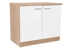 Spülenunterschrank Merle weiß B/H/T: ca. 100x85x60 cm