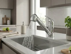 Spültisch-Armatur York Chrom