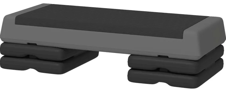SPORTNOW Aerobic-Stepper grau B/H/L: ca. 36x20,5x77 cm