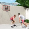 SPORTNOW Basketballkorb rot Kunststoff B/H/L: ca. 61x73x113 cm