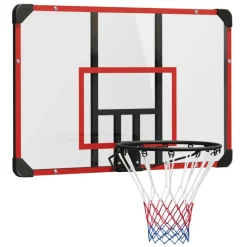 SPORTNOW Basketballkorb rot Kunststoff B/H/L: ca. 61x73x113 cm
