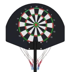 SPORTNOW Basketballständer braun Stahl B/H/L: ca. 38x179x38 cm