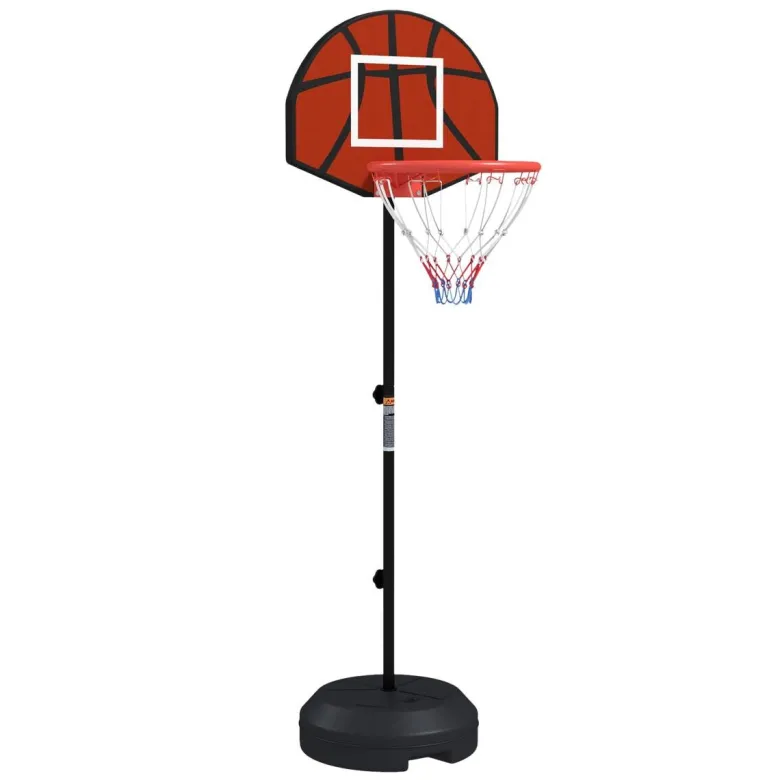 SPORTNOW Basketballständer braun Stahl B/H/L: ca. 38x179x38 cm