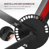 SPORTNOW Beinstrecker schwarz Kunstleder B/H/L: ca. 95x80x105 cm
