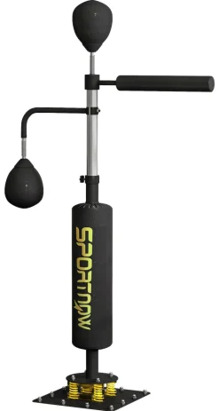 SPORTNOW Boxsack schwarz Kunstleder B/H/L: ca. 36x205x107 cm