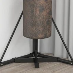 SPORTNOW Boxsackständer schwarz Stahl B/H/L: ca. 90x225x170 cm