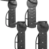 SPORTNOW Fahrrad-Wandhalterung schwarz schwarz B/H/L: ca. 10,5x4x25,5 cm