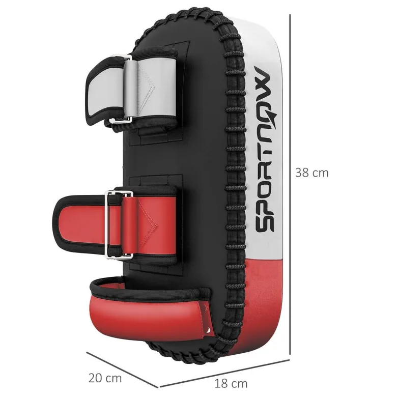 SPORTNOW Fitness-Zubehör schwarz Kunstleder B/H/L: ca. 20x38x18 cm