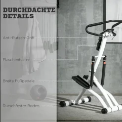 SPORTNOW Fitness-Zubehör weiß Polypropylen B/H/L: ca. 61x80x134 cm
