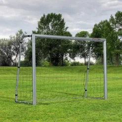 SPORTNOW Fußballtor grau Polyethylen B/H/L: ca. 85x160x240 cm
