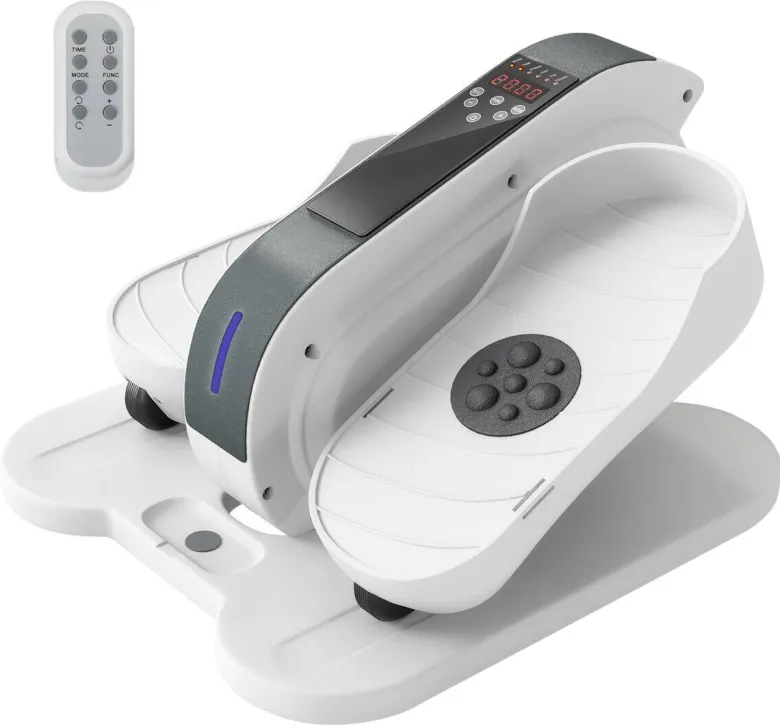 SPORTNOW Mini-Ellipsentrainer weiß Kunststoff B/H/L: ca. 42x27x45 cm