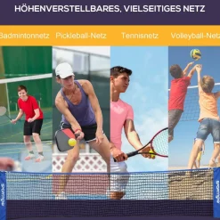 SPORTNOW Outdoor-Aktivitäten blau Edelstahl B/H/L: ca. 103x310x155 cm