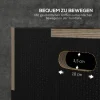 SPORTNOW Sprungbox schwarz Buche B/H/L: ca. 61x51x76 cm