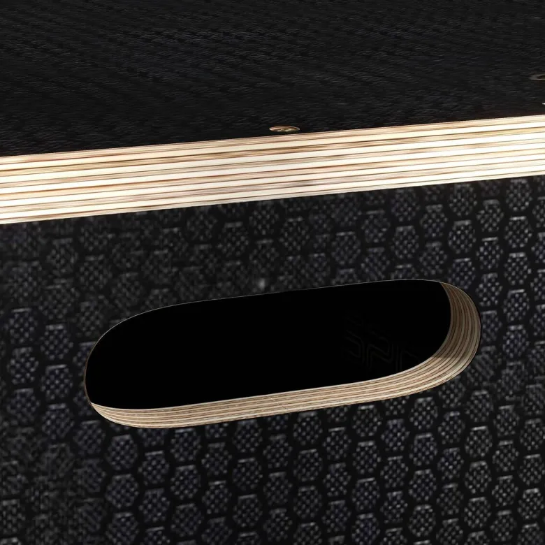 SPORTNOW Sprungbox schwarz Buche B/H/L: ca. 61x51x76 cm