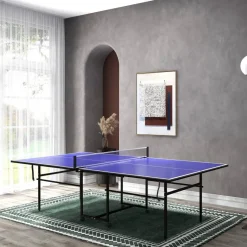 SPORTNOW Tischtennisplatte blau B/H/L: ca. 152,5x274x75,5 cm