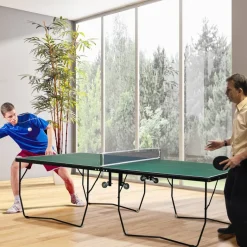 SPORTNOW Tischtennisplatte grün B/H/L: ca. 152,5x76x274 cm