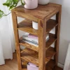 Standregal natur B/H/T: ca. 44x105x44 cm