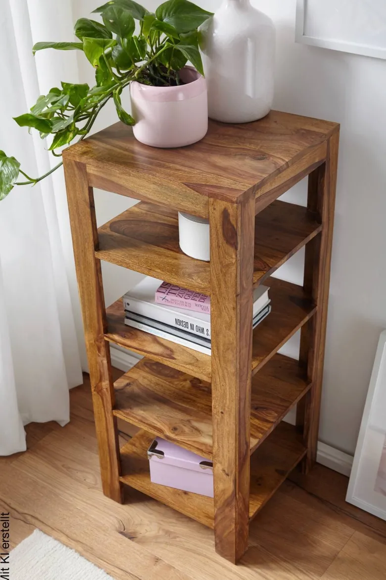Standregal natur B/H/T: ca. 44x105x44 cm
