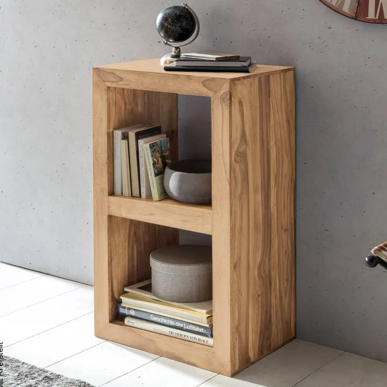Standregal natur B/H/T: ca. 50x88x35 cm