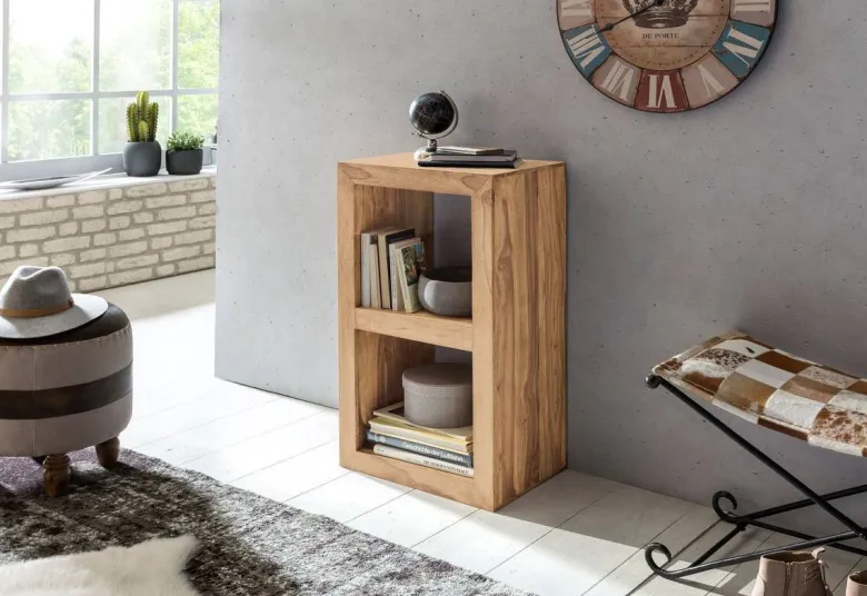 Standregal natur B/H/T: ca. 50x88x35 cm