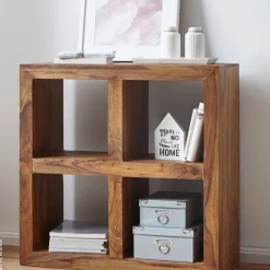 Standregal natur B/H/T: ca. 82x82x34 cm