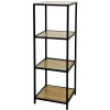 Standregal Sensation schwarz B/H/T: ca. 34x105x32 cm