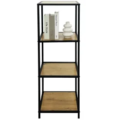 Standregal Sensation schwarz B/H/T: ca. 34x105x32 cm