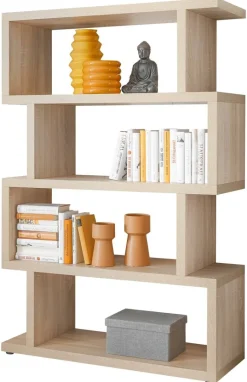 Standregal Style Eiche Sonoma Nachbildung B/H/T: ca. 100x152x38 cm