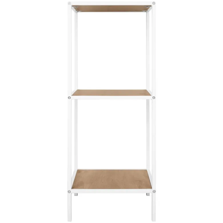 Standregal Tom weiß Eiche Nachbildung B/H/T: ca. 37x82,5x33 cm