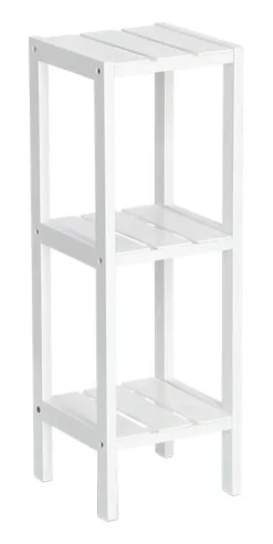 Standregal weiß MDF B/H/L: ca. 22x65x22 cm