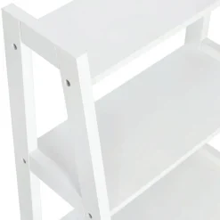 Standregal weiß MDF B/H/L: ca. 32x90x43 cm