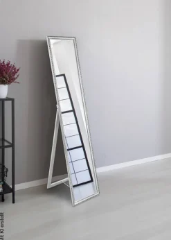 Standspiegel Loreley silber Optik B/H/T: ca. 34x160x4 cm
