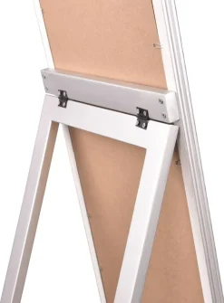Standspiegel Loreley silber Optik B/H/T: ca. 34x160x4 cm