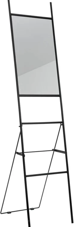 Standspiegel Tina schwarz B/H/T: ca. 42x170x2 cm