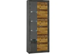 Standvitrine Kassel B/H/T: ca. 78x192x35 cm