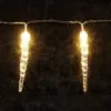 Star-Max LED-Eiszapfenlichterkette
