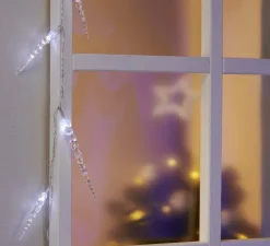 Star-Max LED-Eiszapfenlichterkette