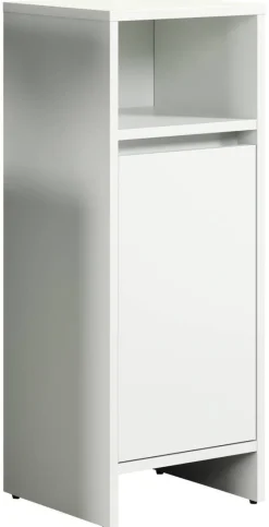 Stauraumelement Basix weiß matt grau B/H/T: ca. 32x81x28 cm