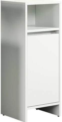 Stauraumelement Basix weiß matt grau B/H/T: ca. 32x81x28 cm