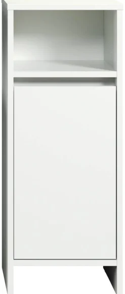 Stauraumelement Basix weiß matt grau B/H/T: ca. 32x81x28 cm