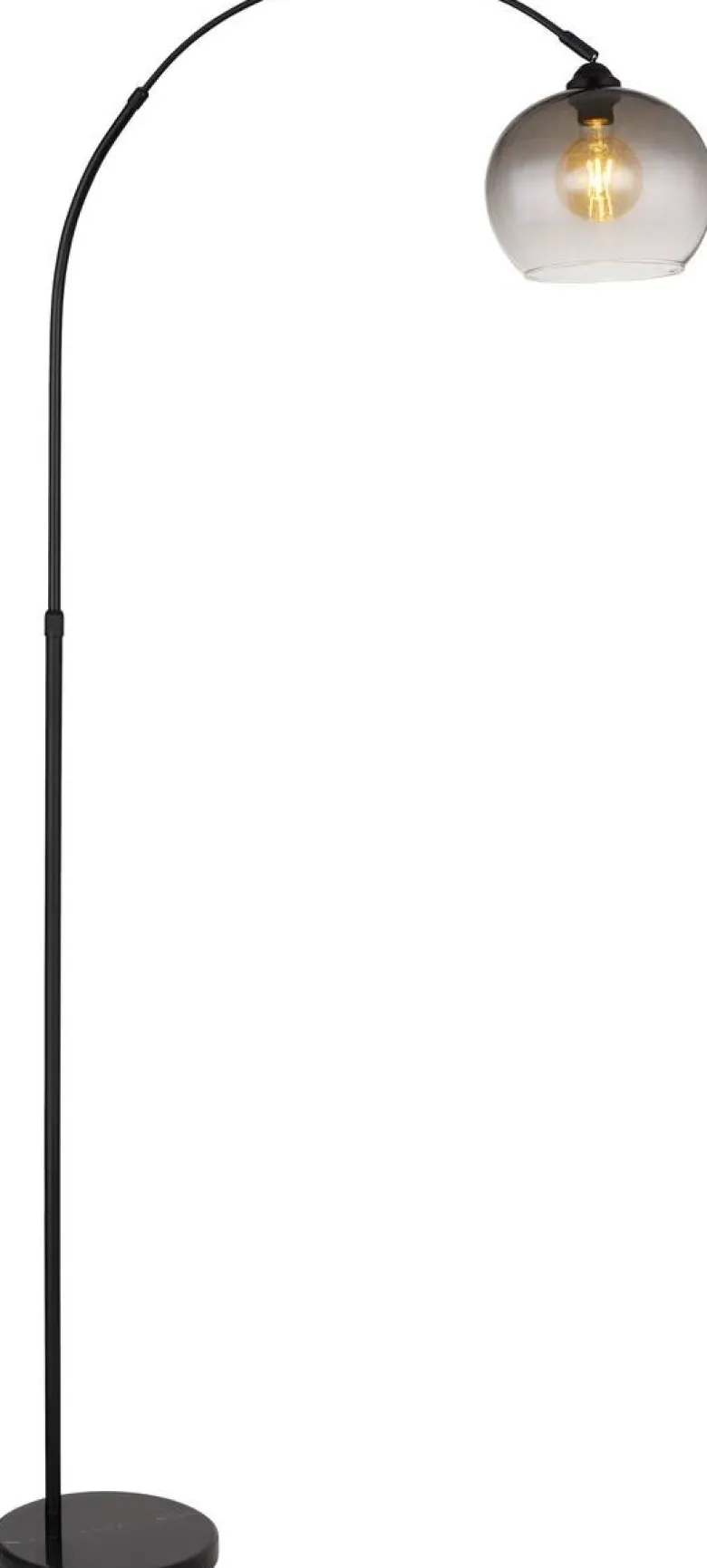 Stehlampe H/T/D: ca. 196x96x25 cm E27 1 Brennstellen