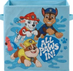 Stoffbox All Paws in hellblau B/H/T: ca. 32x32x32 cm