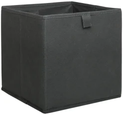 Stoffbox anthrazit B/H/T: ca. 24x24x24 cm