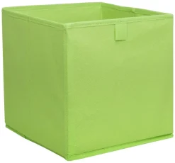 Stoffbox grün B/H/T: ca. 24x24x24 cm
