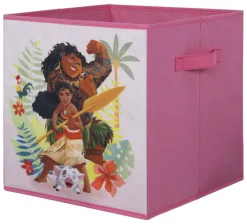 Stoffbox Vaiana pink B/H/T: ca. 32x32x32 cm