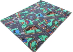 Straßenspielteppich bunt B/L: ca. 200x300 cm