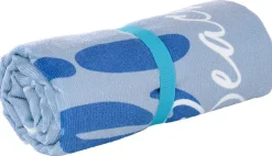 Strandtuch hellblau Polyester B/L: ca. 80x160 cm