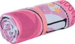 Strandtuch lila Polyester B/L: ca. 80x160 cm