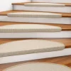 Stufenmatte Stripes beige B/L: ca. 25x65 cm