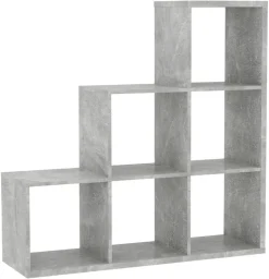 Stufenregal Max Step Beton Optik B/H/T: ca. 106x107x33 cm